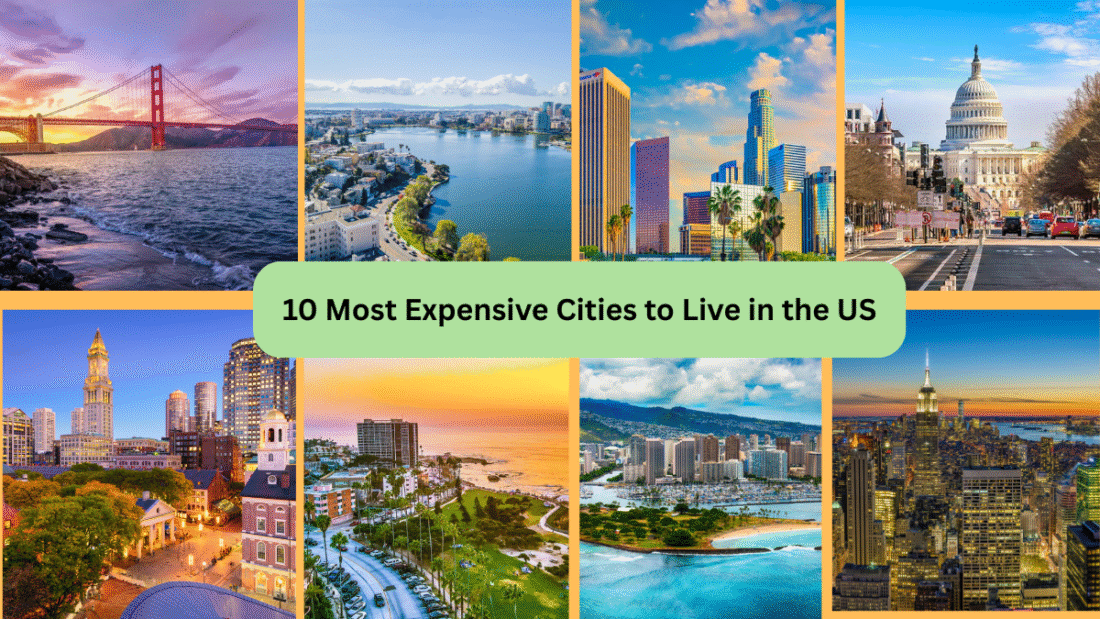 10 Most Expensive Cities to Live in the US