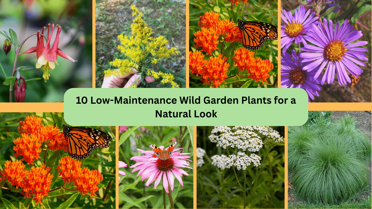 10 Low-Maintenance Wild Garden Plants for a Natural Look