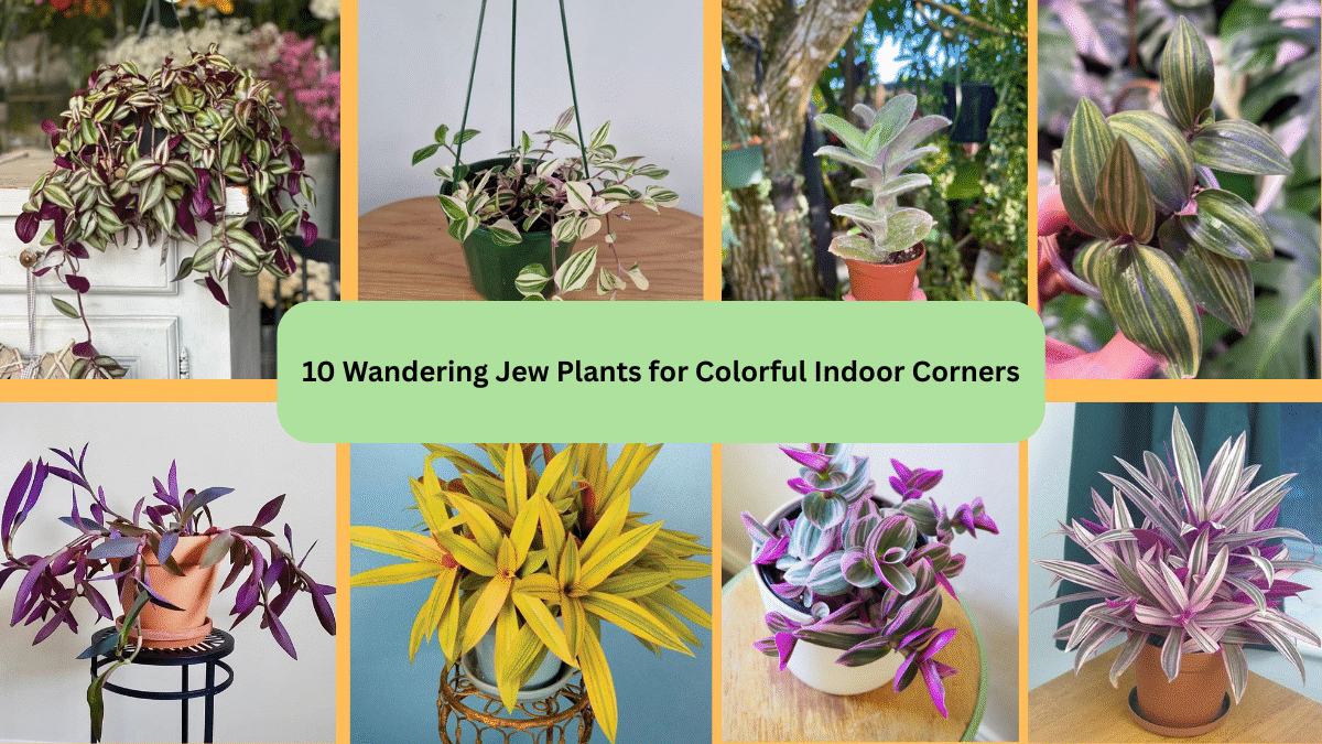 10 Wandering Jew Plants for Colorful Indoor Corners