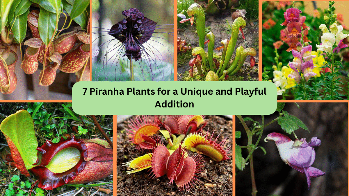 7 Piranha Plants for a Unique and Playful Addition