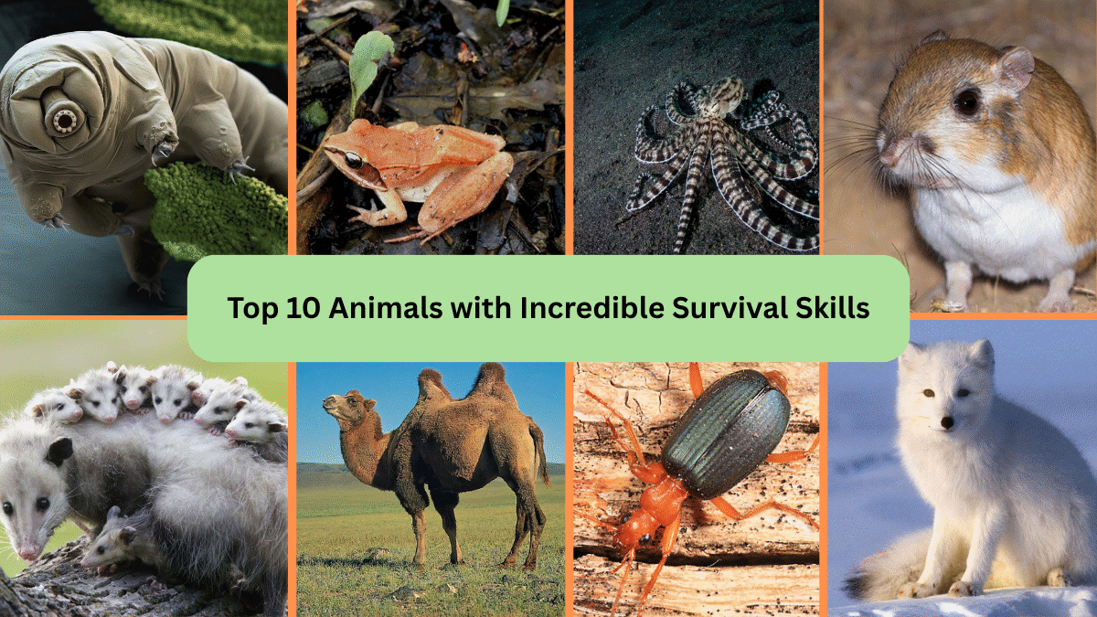 Top 10 Animals with Incredible Survival Skills
