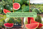 Tips for Growing Sweet Watermelons in Pots: A Complete Home Gardener’s Guide