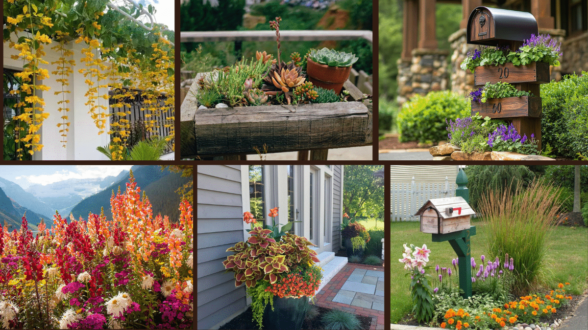 9 Mailbox Planter Ideas to Beautify Your Curbside
