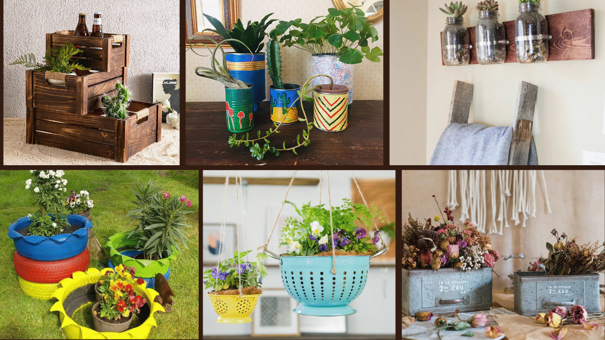 7 DIY Planter Ideas for Garden Makeovers