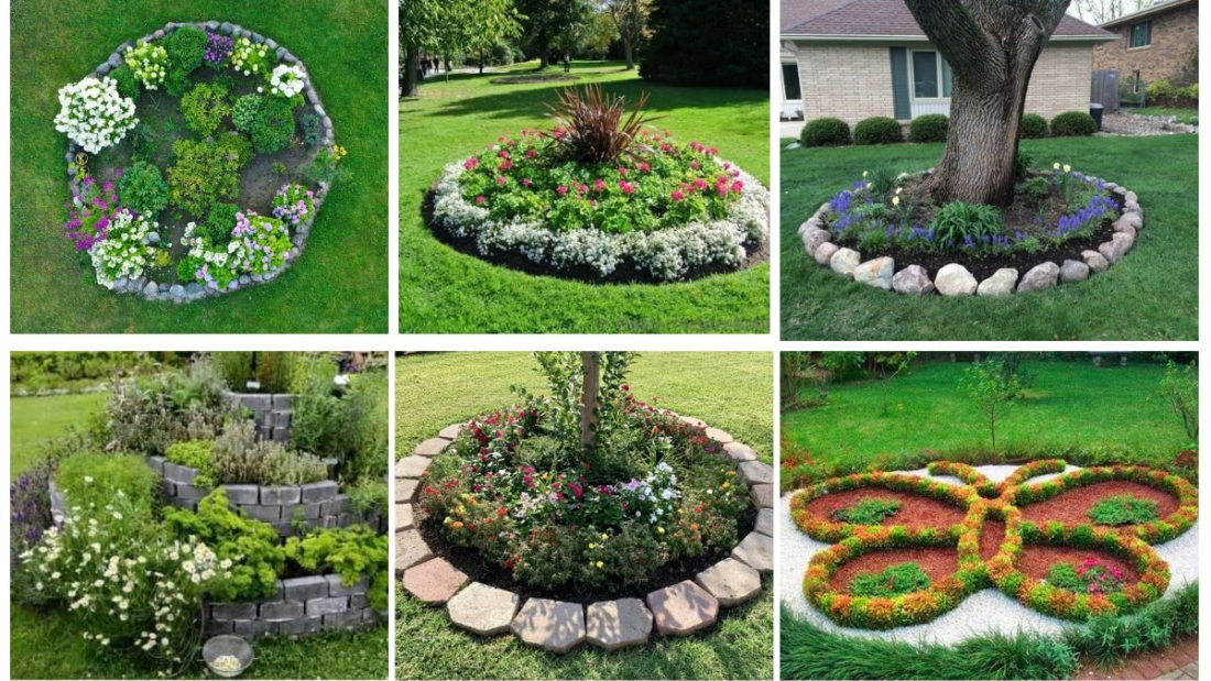 7 Eye-Catching Circular Flower Bed Ideas to Refresh Your Garden